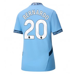 Manchester City Bernardo Silva #20 Replika Hjemmebanetrøje Dame 2024-25 Kortærmet